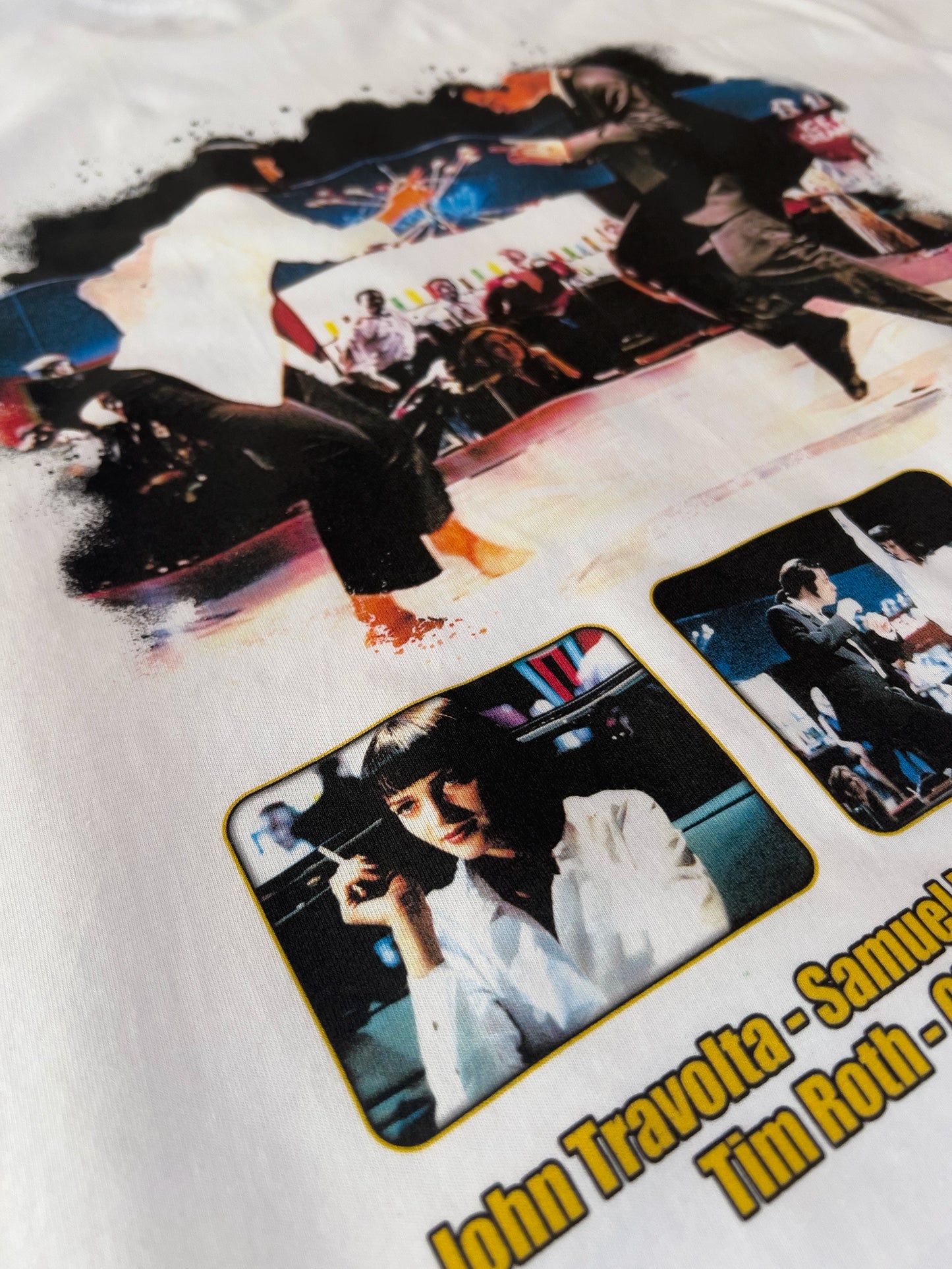 Pulp Fiction Bootleg tričko Russell bílé