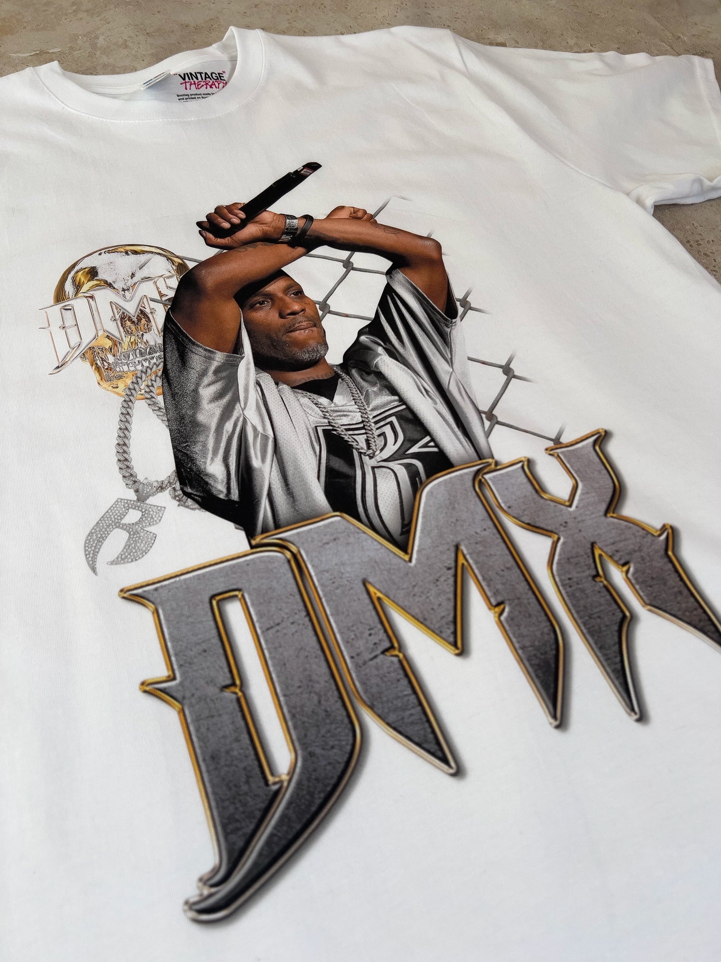 DMX Bootleg tričko Russell bílé