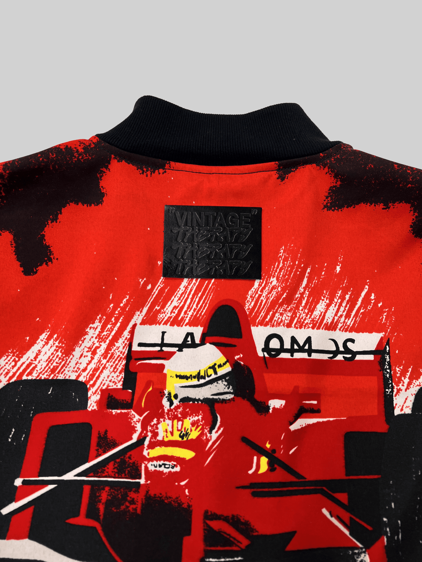 Upcyklovaný bomber s formulemi (XL)