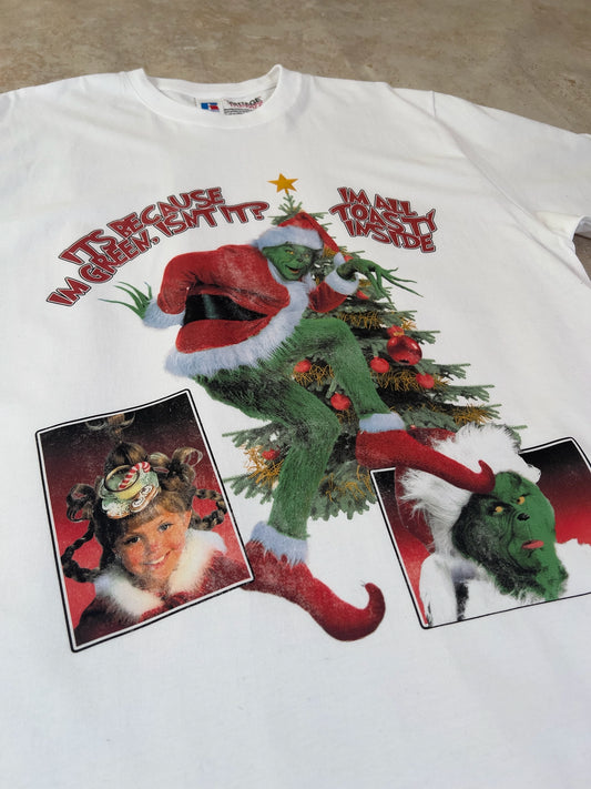 Grinch Bootleg tričko Russell bílé