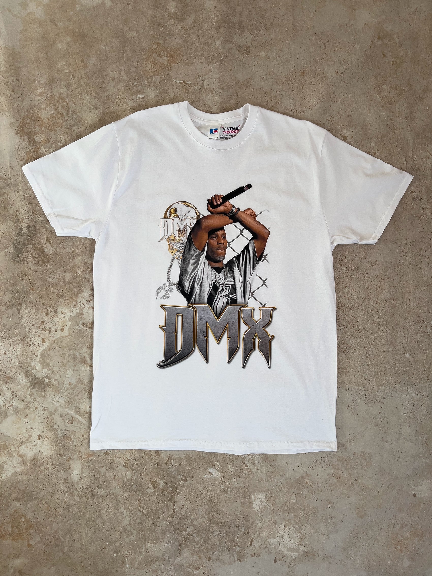 DMX Bootleg tričko Russell bílé
