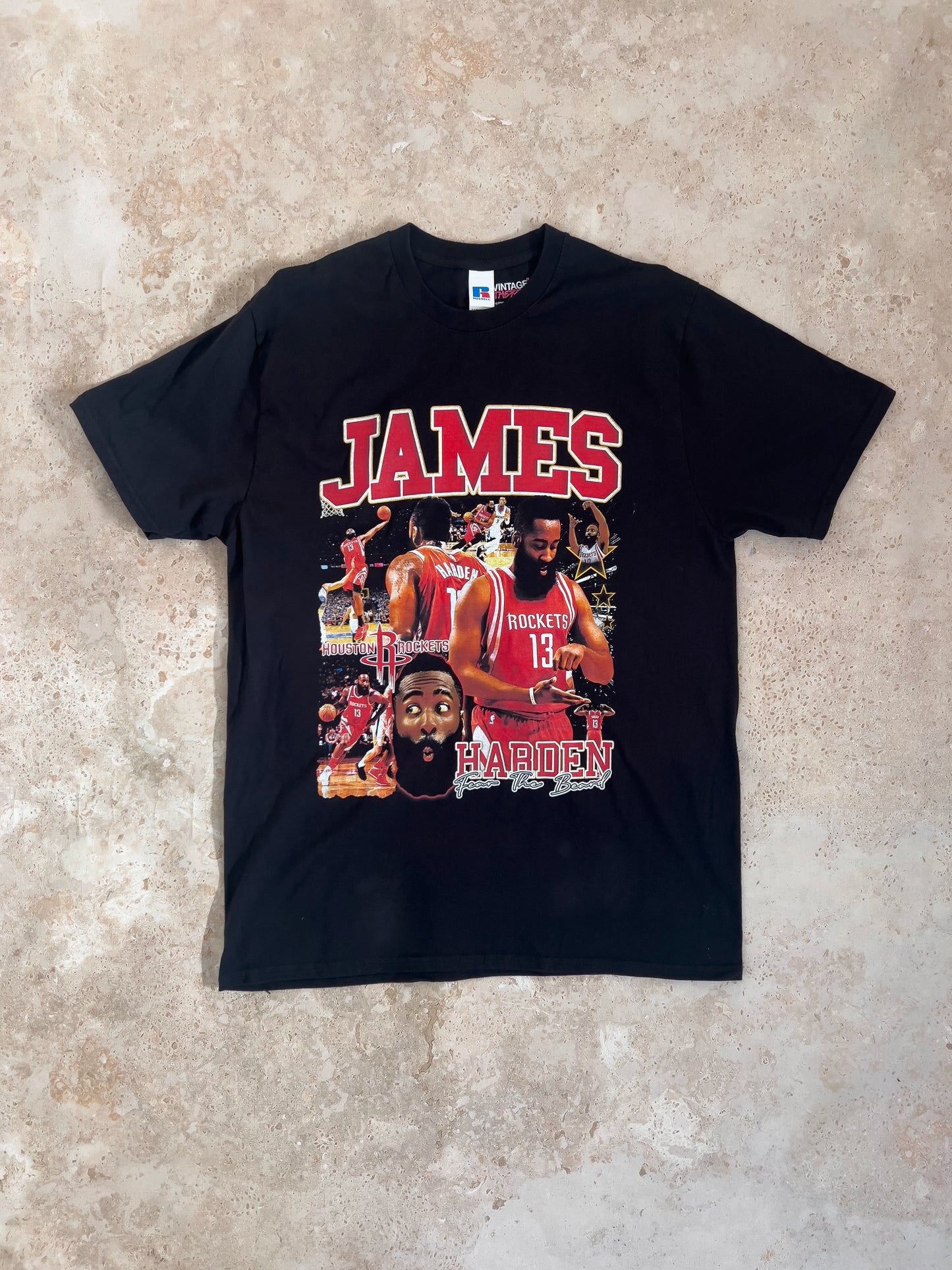 James Harden Bootleg tričko Russell černé