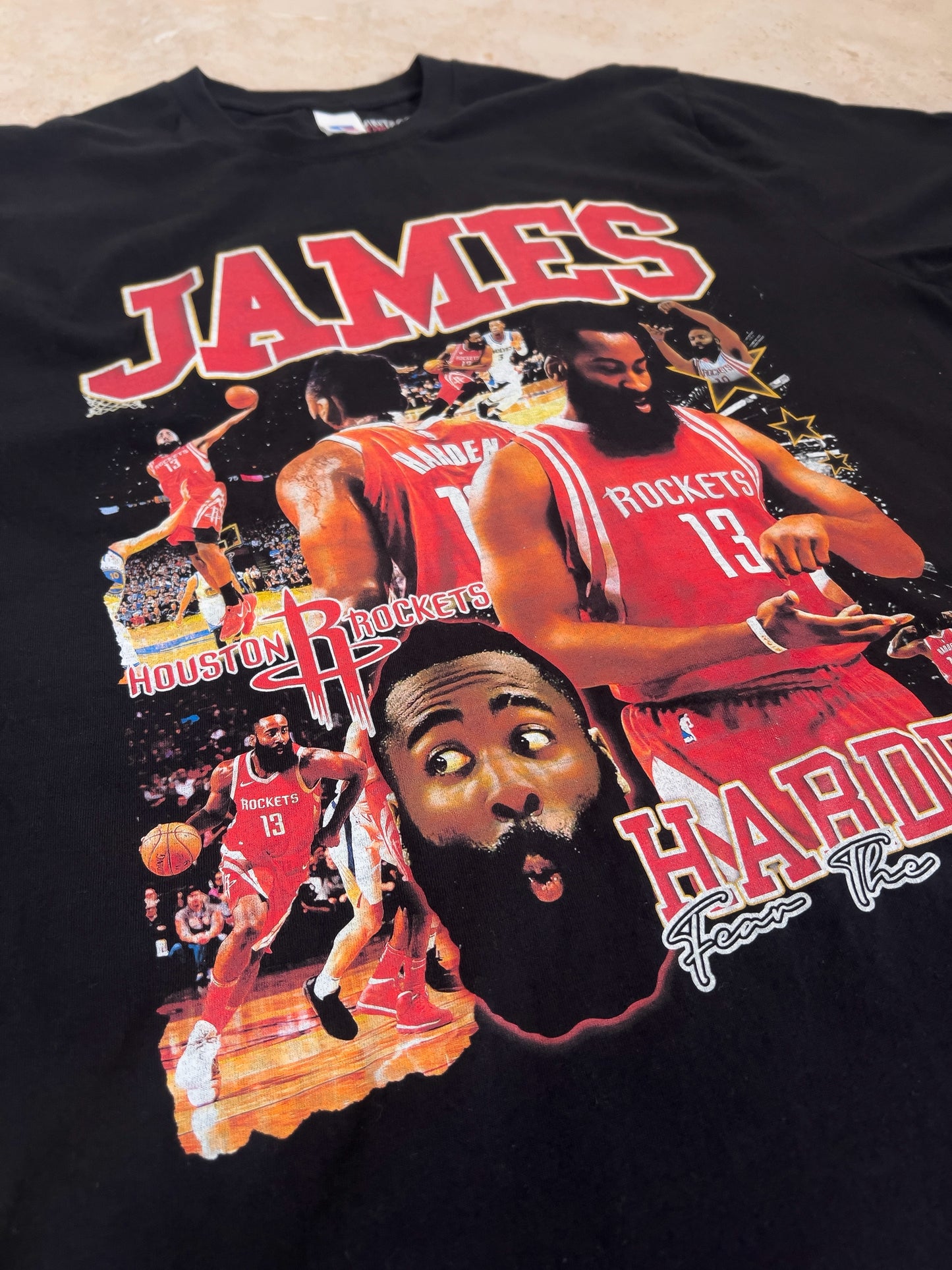 James Harden Bootleg tričko Russell černé