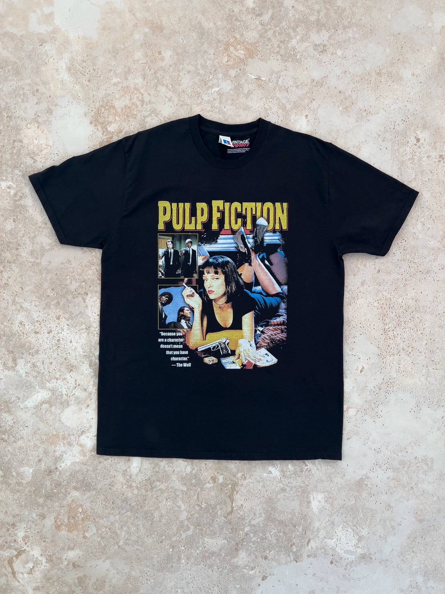 Pulp Fiction Bootleg tričko Russell černé