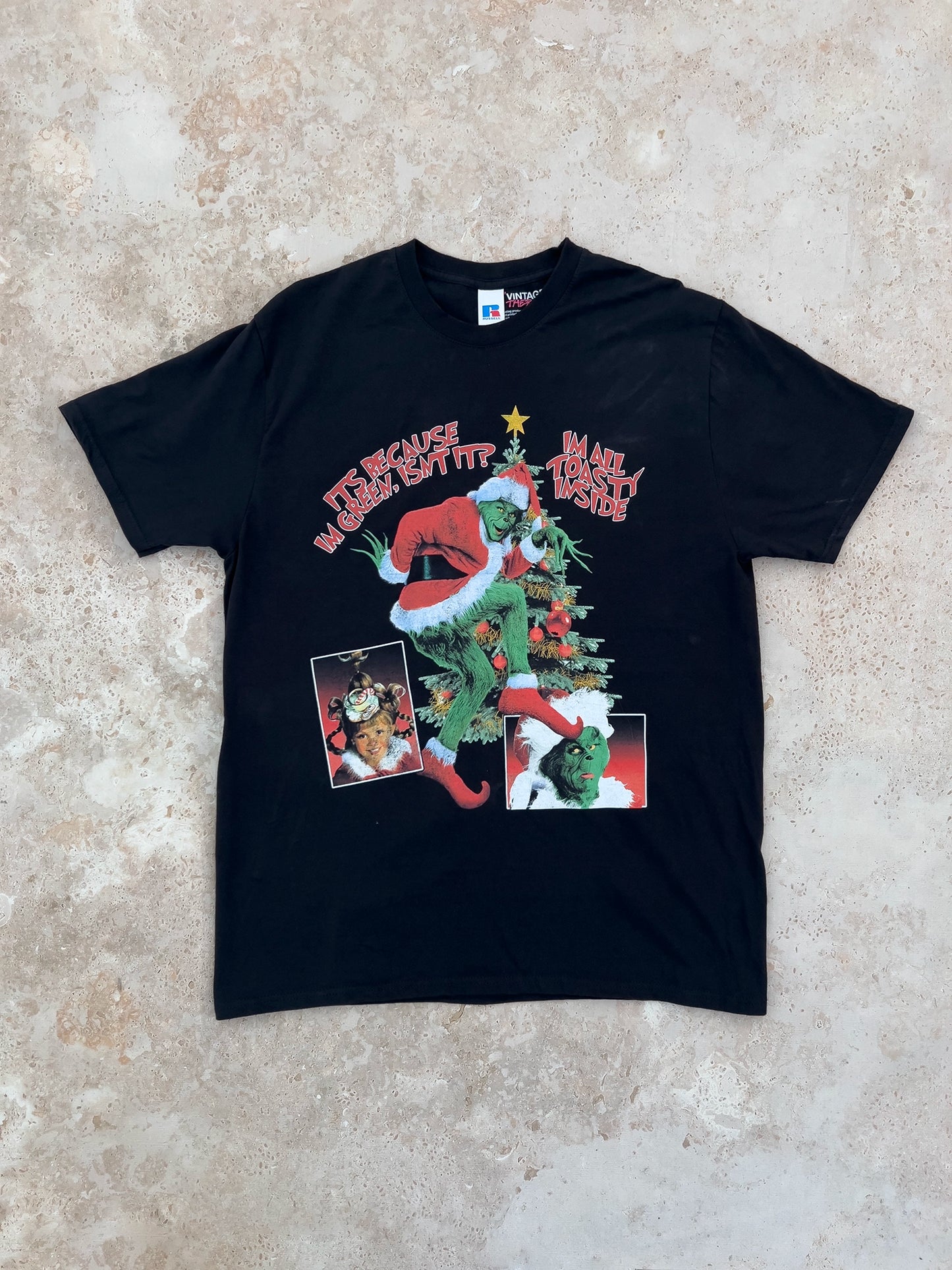 Grinch Bootleg tričko Russell černé