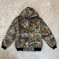 Rework maskáčová bunda Carhartt s černým úpletem (M)