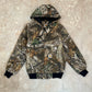 Rework maskáčová bunda Carhartt s černým úpletem (S)