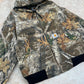 Rework maskáčová bunda Carhartt s černým úpletem (L)